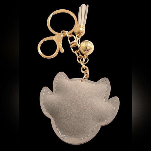 Sparkling Dracula/Vampire Bag Charm Keychain Accessory - Picture 2 of 2